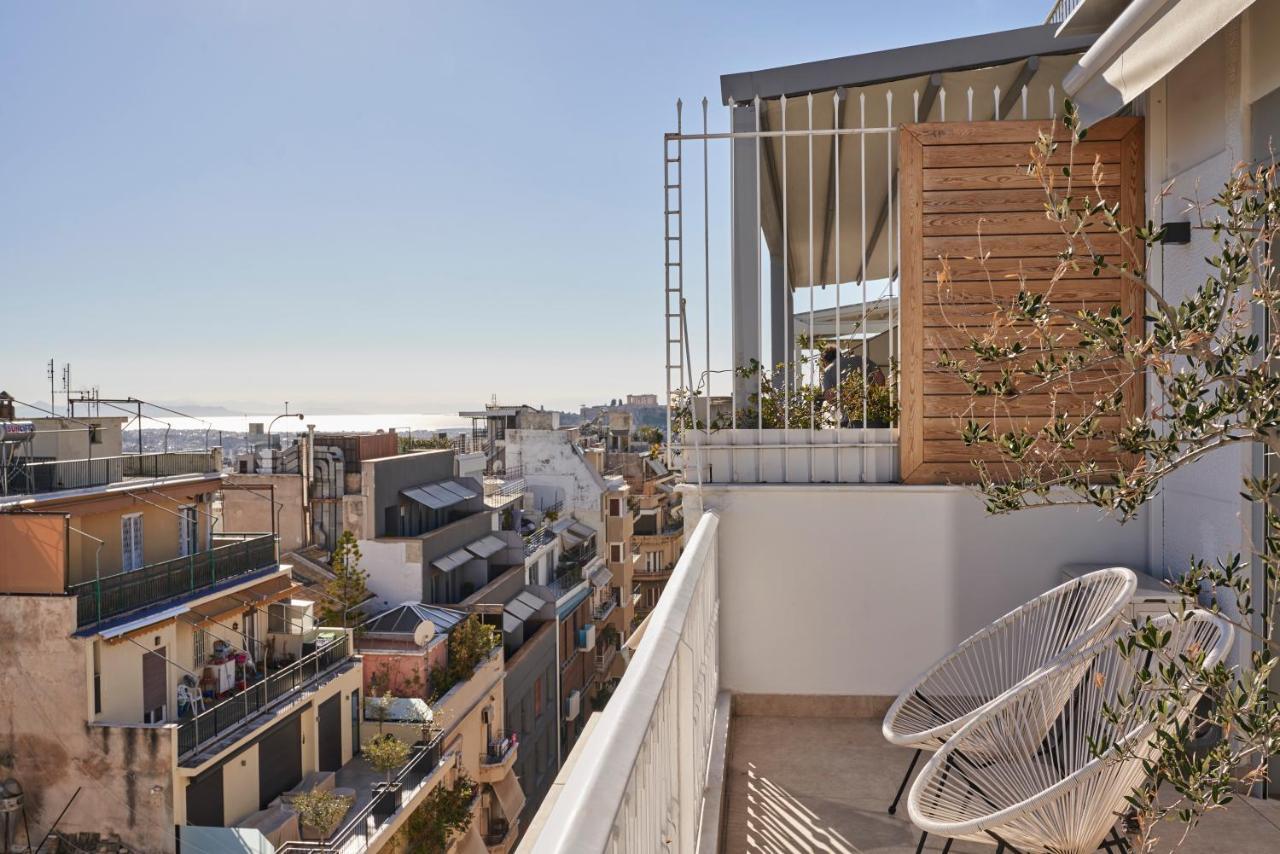 Lux Cozy Openair Apartment With Breathtaking View Athen Exterior foto