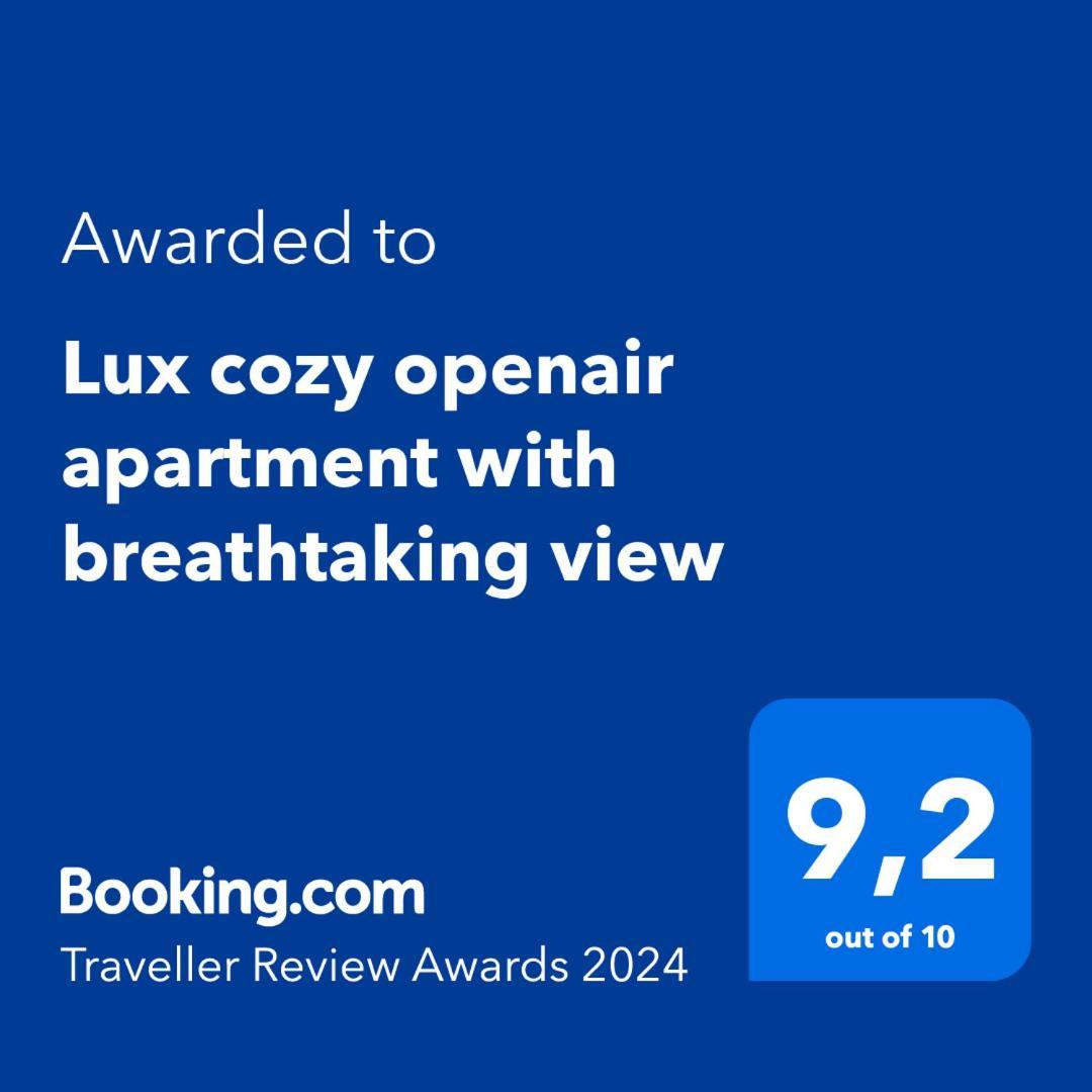 Lux Cozy Openair Apartment With Breathtaking View Athen Exterior foto